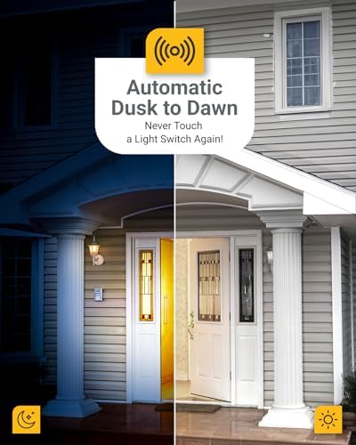 Sunco 6 Pack Dusk to Dawn LED Bulbs B11
