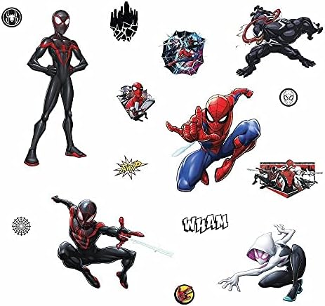 RoomMates RMK3922SCS Marvel Spider-Man Miles Morales Wall Decals