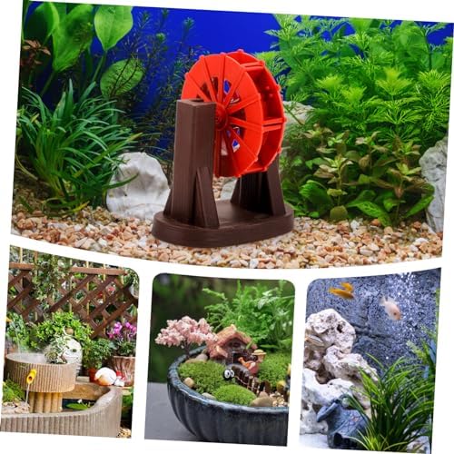 VINTORKY Water Wheel Model for Fountain Decor