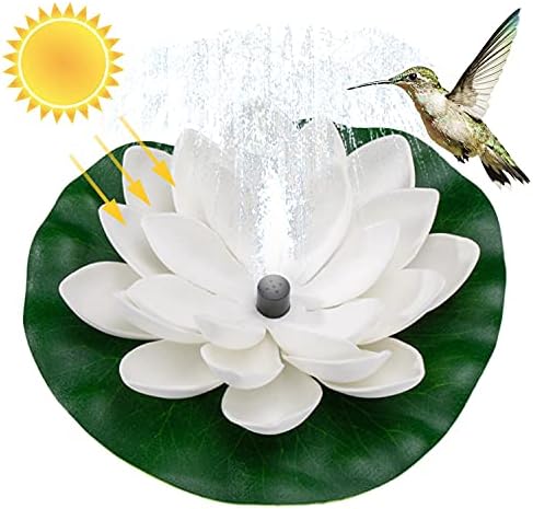 Solar Fountain Pump for Bird Bath with 6 Nozzles