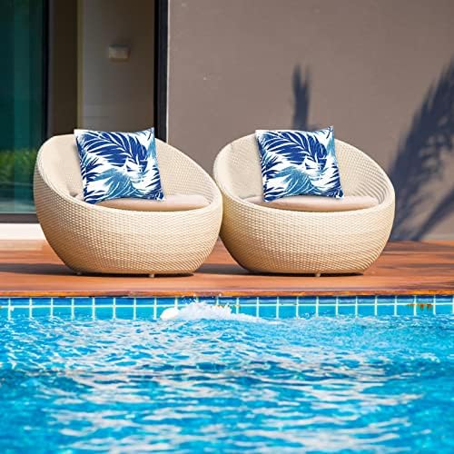 JMGBird 18x18 Inch Outdoor Throw Pillows with Insert