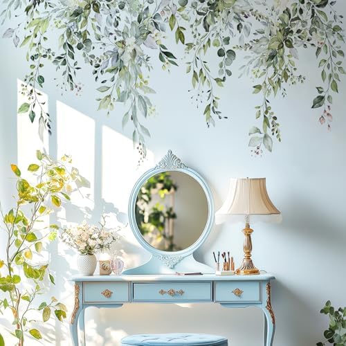 VePret Green Plants Wall Decals Peel and Stick