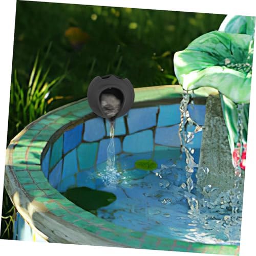 Ceramic Fountain Jar for Fish Tank and Garden Decor