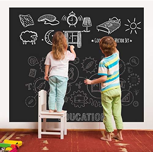 KDG Chalkboard Wall Decal Reusable Blackboard Wallpaper