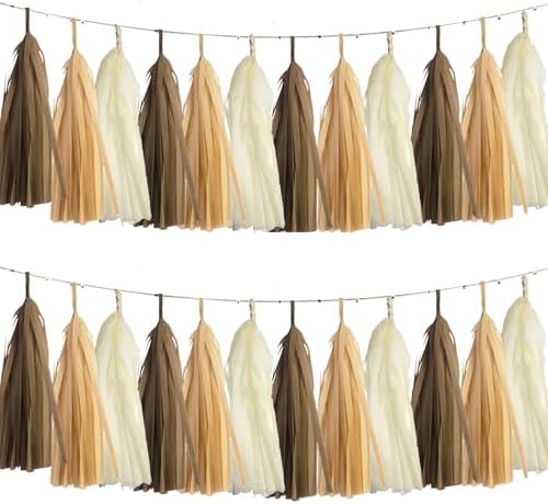 We Moment Tassel Garland for Boho Birthday Decorations