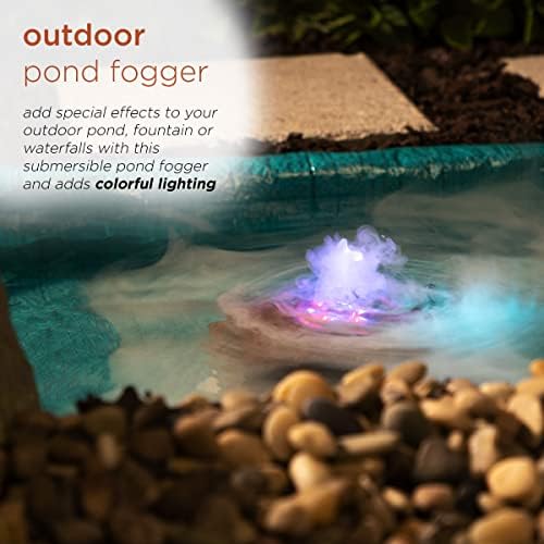 Alpine Corporation Single Jet Pond Fogger with LED Lights