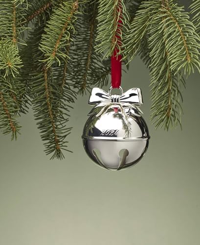 Lenox 2024 Jingle Bell Metal Ornament