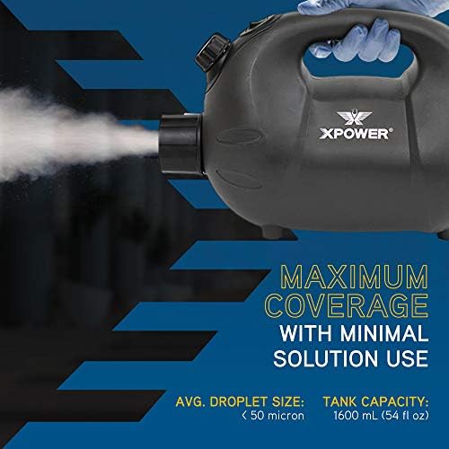 XPOWER F-16 ULV Cold Fogger for Pest Control and Cleaning