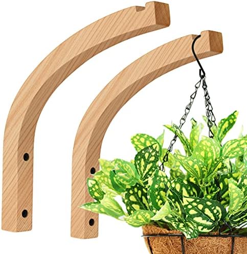 FGSAEOR Wall Plant Hanger Hooks 8 Inch 2 Pack