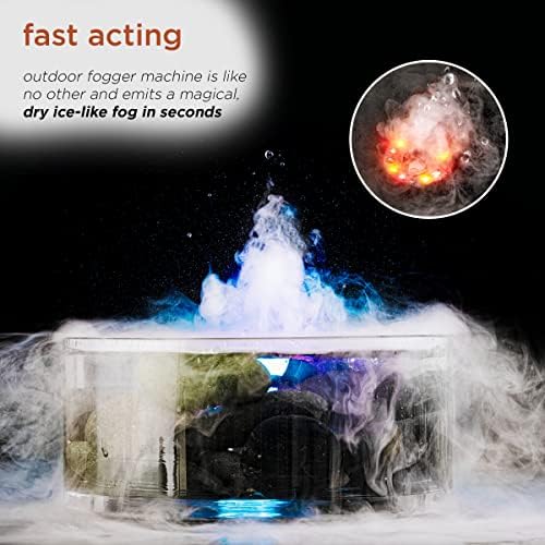 Alpine Corporation Single Jet Pond Fogger with LED Lights