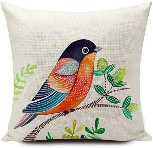 Outdoor Waterproof Throw Pillow Covers Set of 4 18x18 Inch