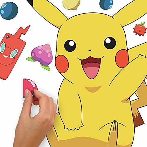 RoomMates RMK4821GM Pikachu Giant Peel and Stick Wall Decals 1