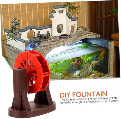 VINTORKY Water Wheel Model for Fountain Decor