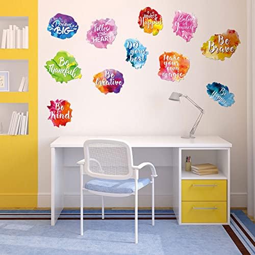 Zonon 6 Piece Classroom Wall Decal Inspirational Quotes