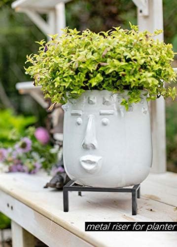 TenFuju 98 Rustproof Iron Plant Stand 2 Pack