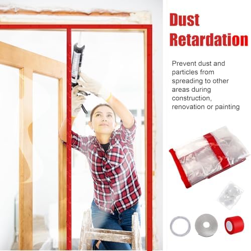 Preboun 3 Piece Magnetic Dust Barrier Door Kit