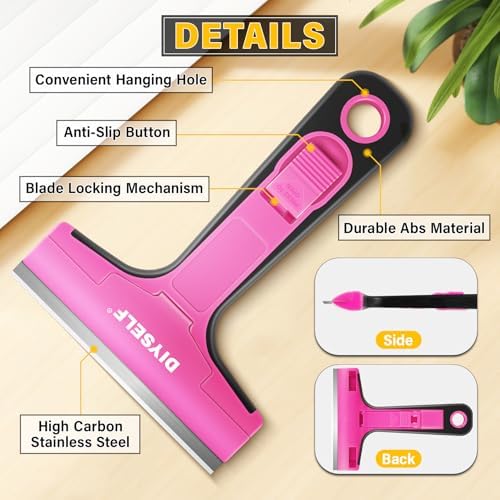 DIYSELF 1 Pack Razor Blade Scraper Tool