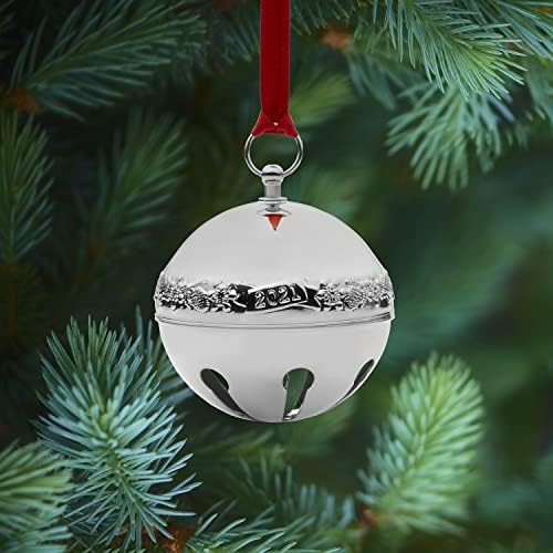 Wallace 51st Edition 2021 Silver Sleigh Bell Ornament