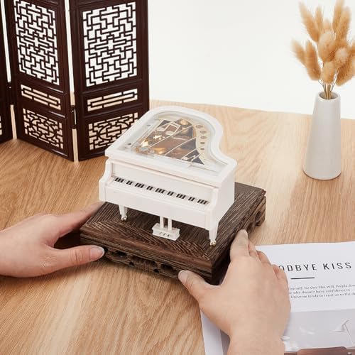 Wooden Display Stand Base 55x55 Inch Square Vase Riser