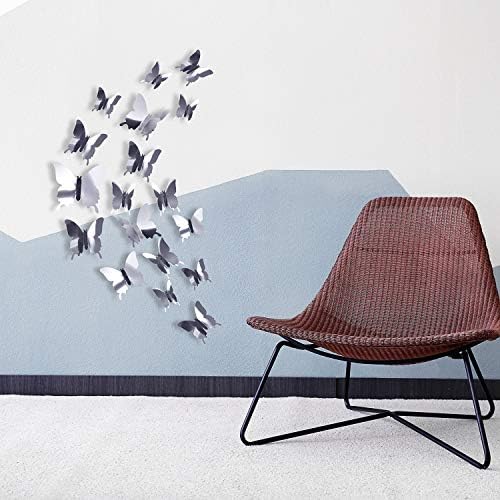 48 Piece DIY 3D Butterfly Wall Sticker Set