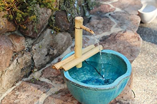 Bamboo Accents Zen Garden Water Fountain Kit - Adjustable Spout Matte Finish 12 Inch