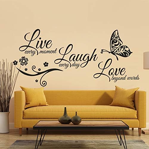 Zonon 3 Sheet Inspirational Wall Decals