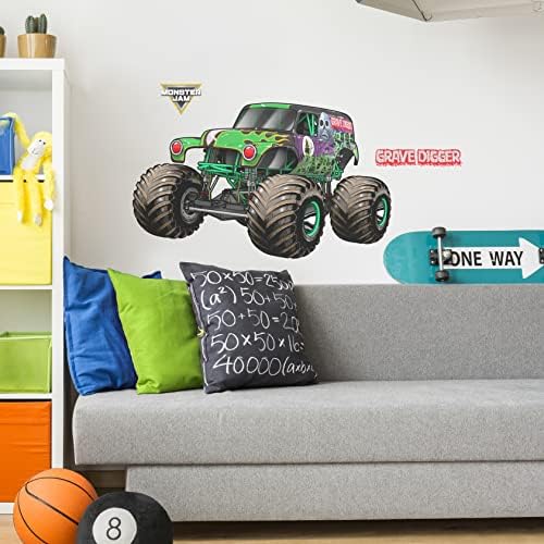 Wall Palz Monster Jam Grave Digger Wall Decal