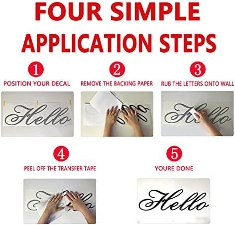 AnFigure Inspirational Wall Decals 23x85