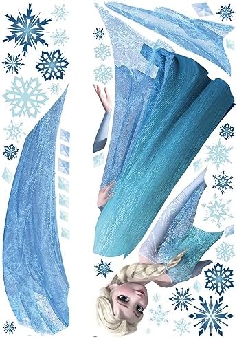 Disney Frozen Elsa Wall Decals Giant Peel and Stick