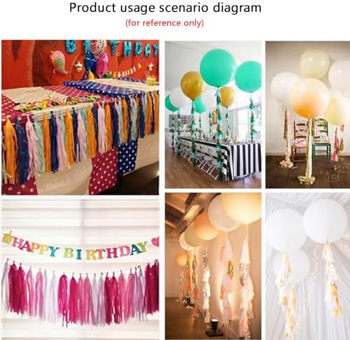 We Moment Tassel Garland for Boho Birthday Decorations