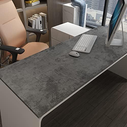 16x354 Inch Grey Blue Concrete Wall Sticker Vinyl