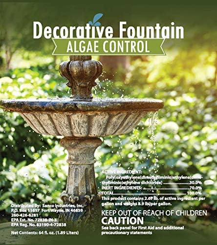 Fountain Algaecide Clarifier 64oz for Ponds