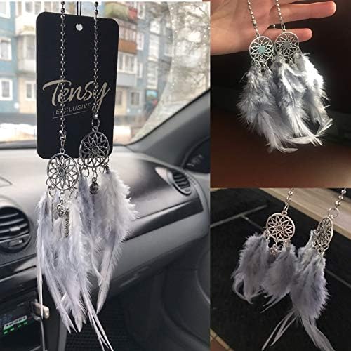 Mini Dream Catcher - Car Decor Black Hanging Charm