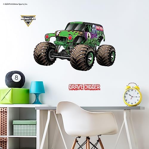 Wall Palz Monster Jam Grave Digger Wall Decal