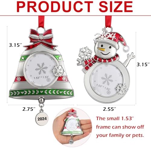 2024 Christmas Tree Ornament Set 2 Piece