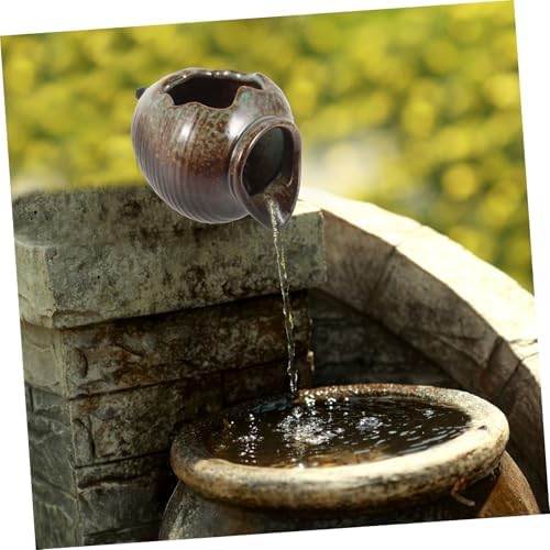 Ceramic Pond Spitter Fountain for Garden Decoration