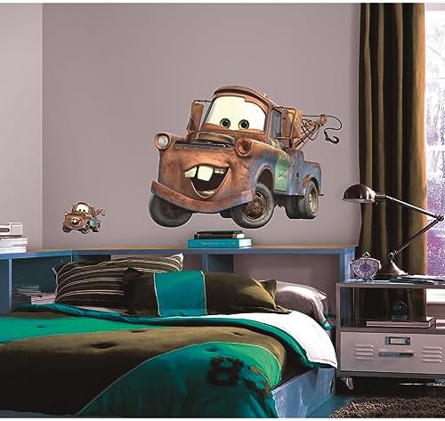 Disney Pixar Cars Mater Peel and Stick Giant Wall Decal