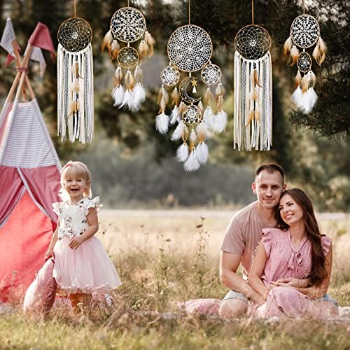 LOMOHOO 5 Pack Dream Catcher Wall Hanging Decor