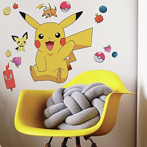 RoomMates RMK4821GM Pikachu Giant Peel and Stick Wall Decals 1