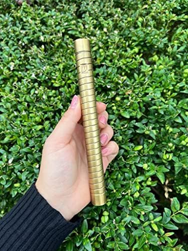 AS Brass Mezuzah Case With Scroll For Door
