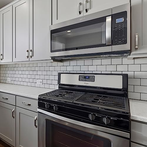 Art3d 10-Sheet White-Black Backsplash Tile for Kitchen and Bathroom