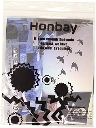 Honbay PVC 3D Dragon Wall Decals