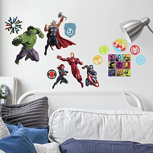RoomMates Marvel Classic Avengers Wall Decals RMK4289SCS