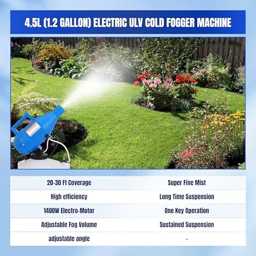 45L Electric ULV Fogger for Home and Yard Use