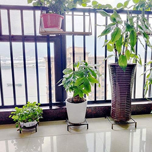 TenFuju 98 Rustproof Iron Plant Stand 2 Pack