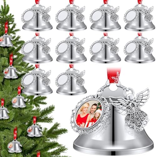 Syhood 16 Pcs Christmas Bell Ornament