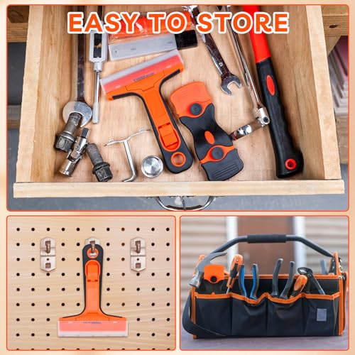 THINKWORK Razor Scraper Set 2 Pack with 40 Blades
