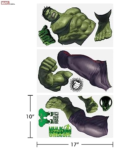 Wall Palz Marvel Hulk AR Wall Decal 29 Inch