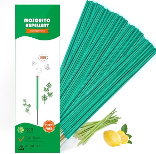 60 Pack Mosquito Repellent Sticks with Citronella