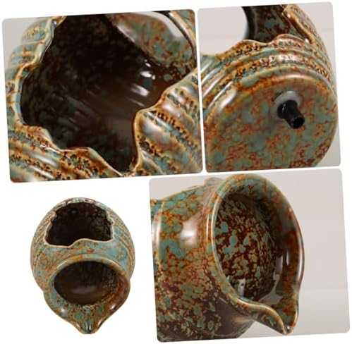 Ceramic Pot Water Fountain Outdoor Garden Decor